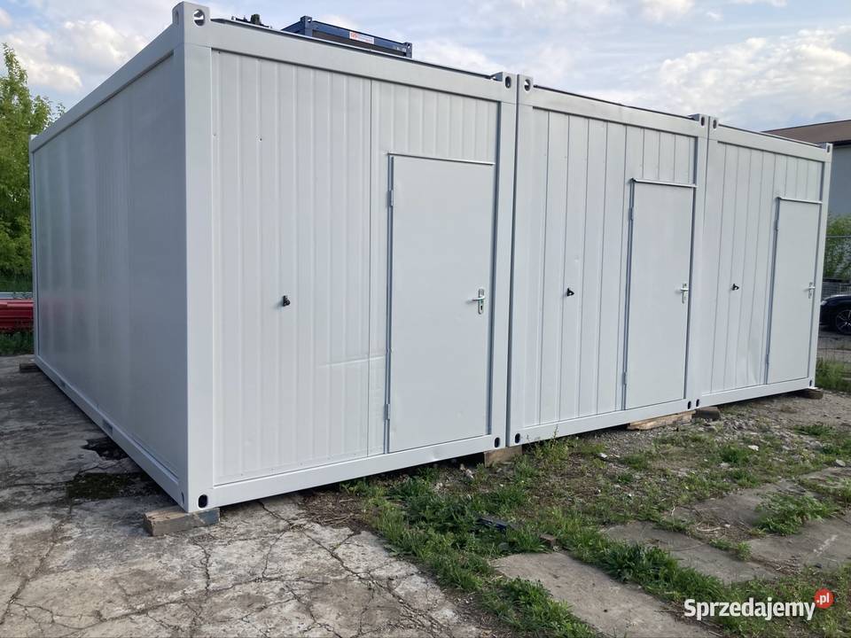 Kontenery biurowe Containex odnowione łódzkie