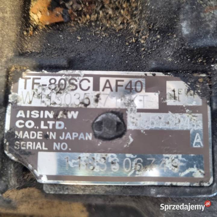 SKRZYNIA BIEGÓW Opel Insignia 20 CDTI TF80SC Chełm sprzedam