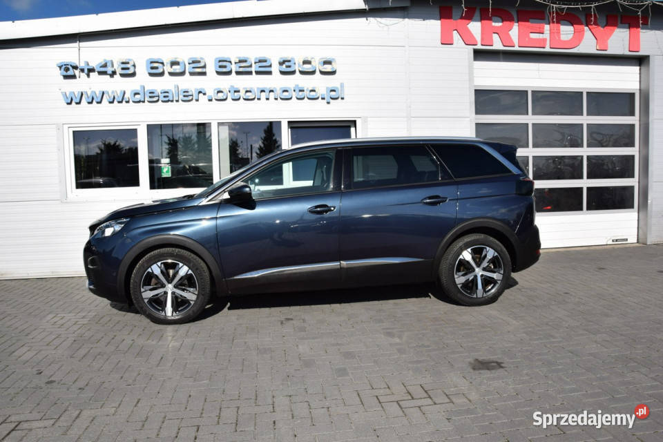 Peugeot 5008 12i 7osób 100 bezwypadkowy Panorama manualna Hrubieszów