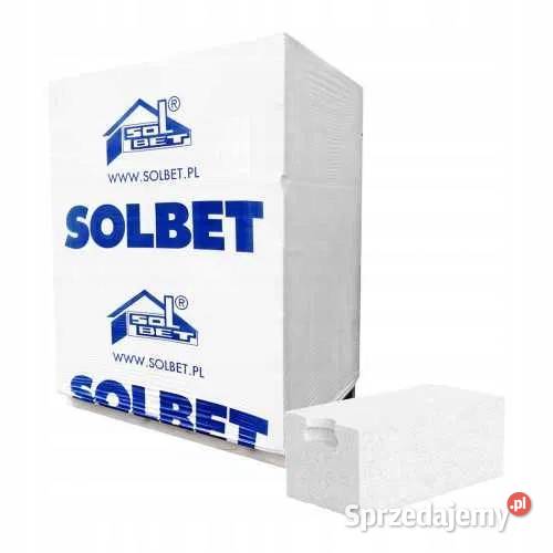 Solbet bloczki pustak beton komórkowy 24 kl 500 Grabiny