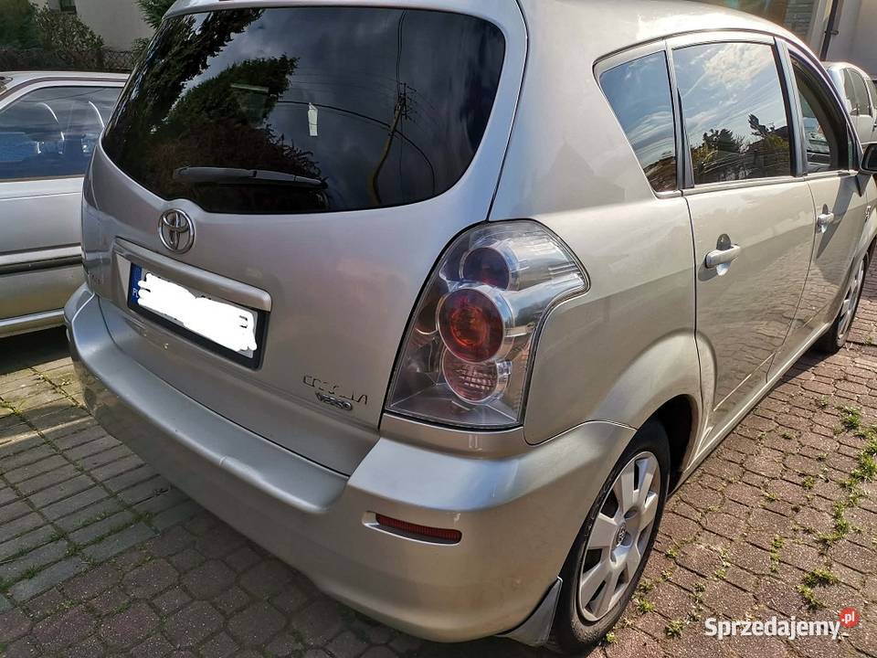 Toyota Corolla Verso 20 D4D czujnik deszczu śląskie Ustroń