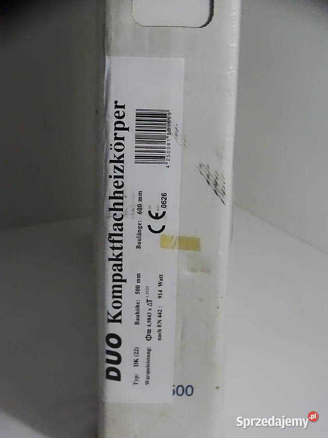 Grzejnik kompaktowy płaski DUO Typ DK 22 500 mm Biłgoraj