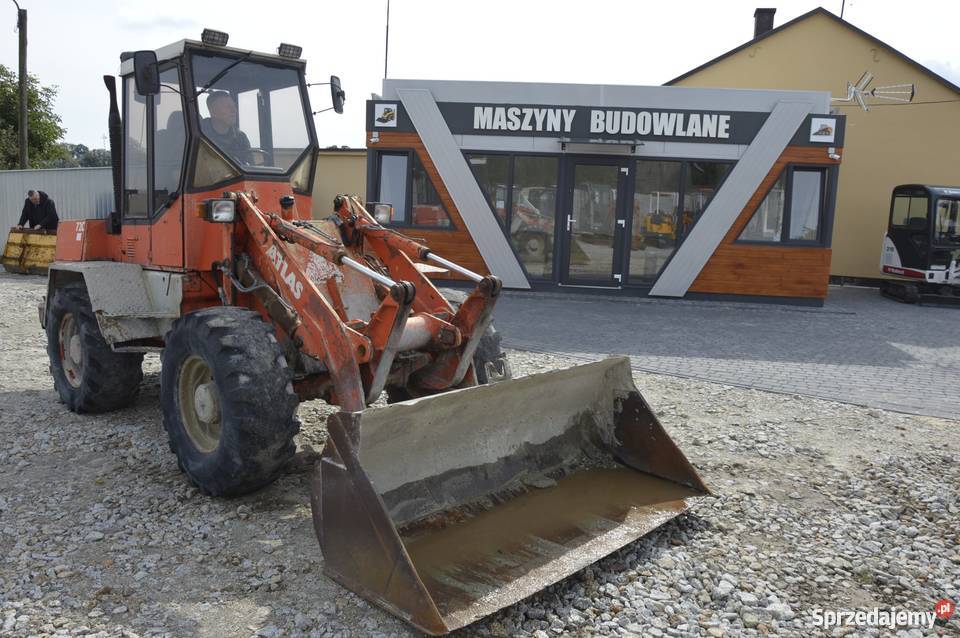 Ładowarka ATLAS 72C ŁŻYKA WIDŁY 1991r OKAZJA 65 Złoczew