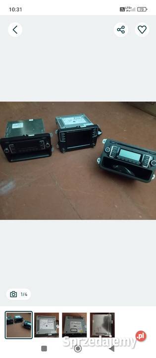 Sprzedam radia samochodowe wolkswagen mazowieckie