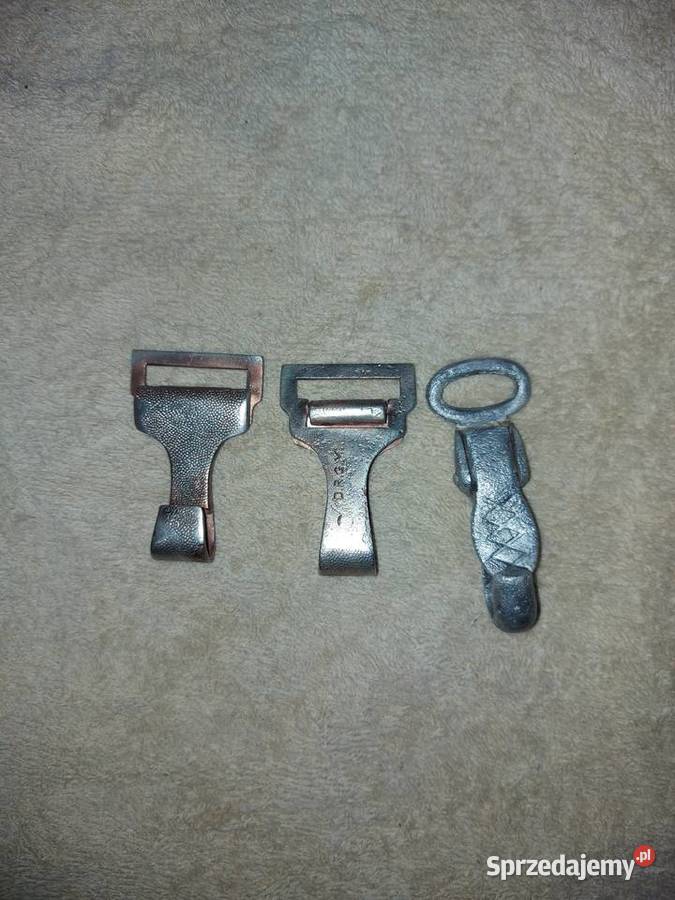 Niemieckie zaczepy karabińczyki z czasów II Militaria Kolekcje