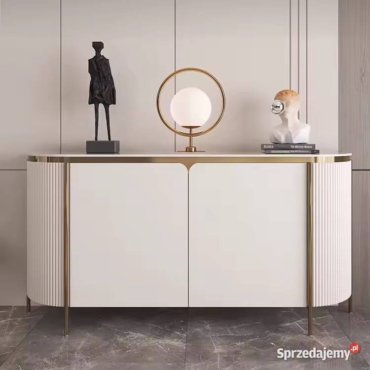 Komoda kremowo złota Bueno Glamour Premium Komody małopolskie Golkowice