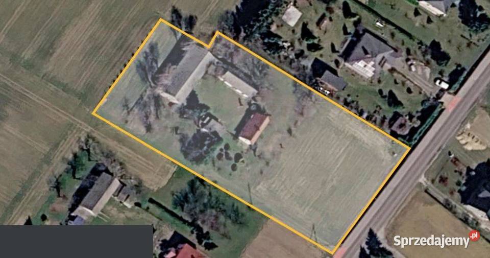 Działka siedliskowa 5271 m w cichej wsi prąd Sprzedaż lubelskie Miłocin
