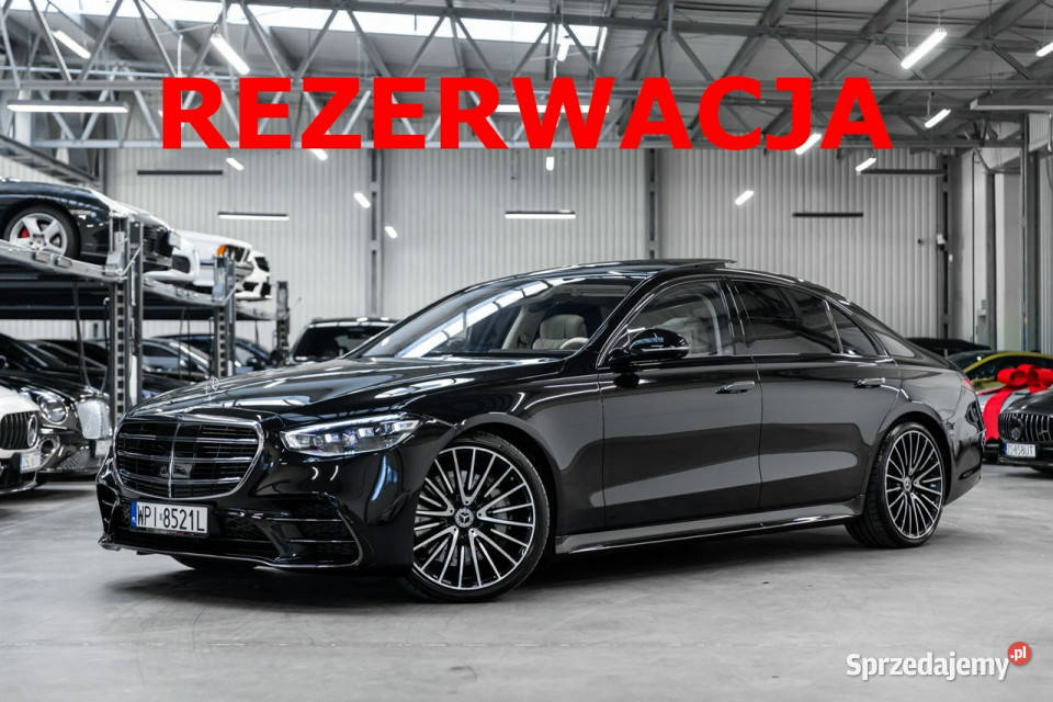 Mercedes S 450 Maksymalnie wyposażony Burmester małopolskie Węgrzce