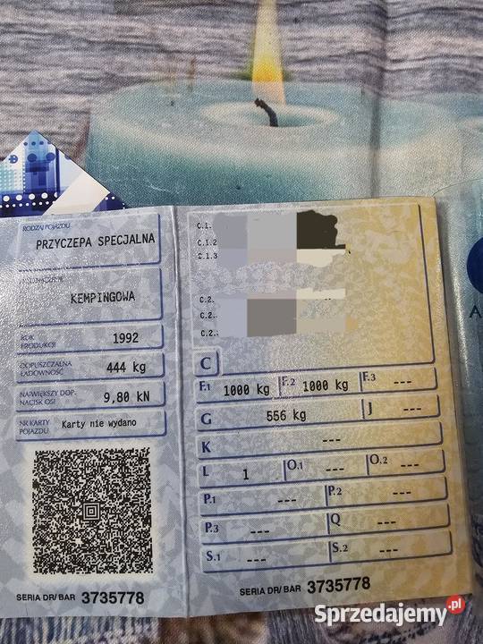 Przyczepa kempingowa adria Sochaczew sprzedam