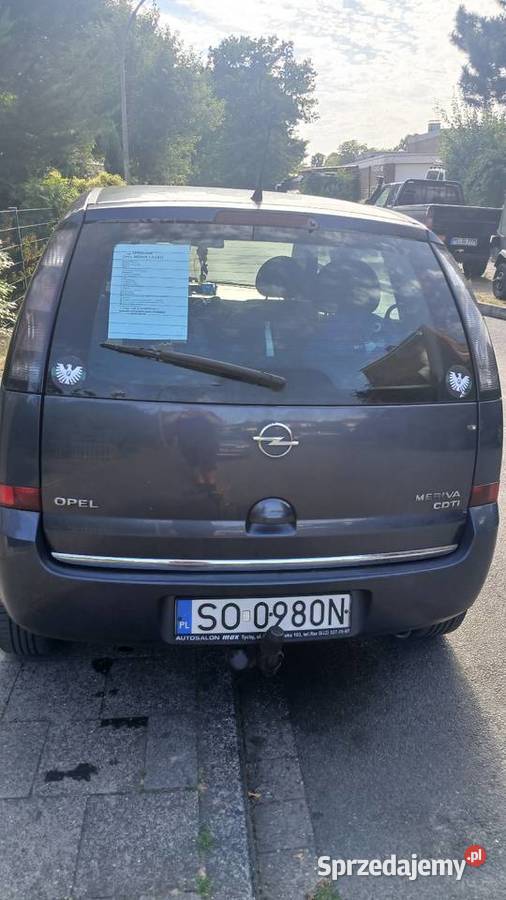 Sprzedam Opla Meriva 13 CDTI możliwa zamiana Rybnik sprzedam