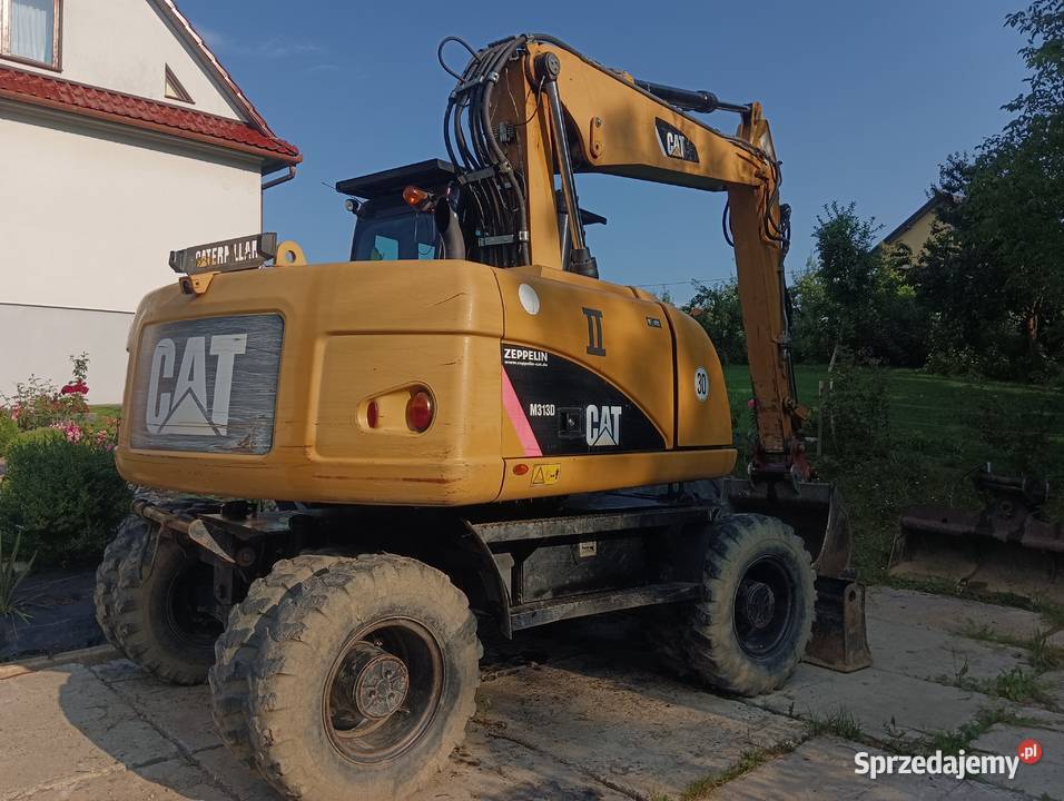 Caterpillar M313D koparka Łętownia