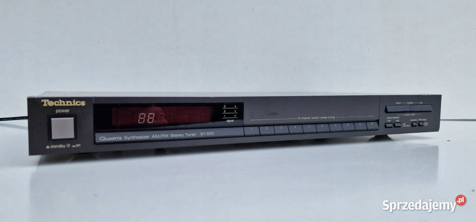 Technics Quartz ST 600 ST600 TUNER audio radio