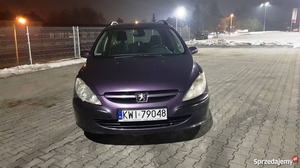 Peugeot 307 20 HDi razu do jazdy elektrochrom. lusterko wst. Oświęcim