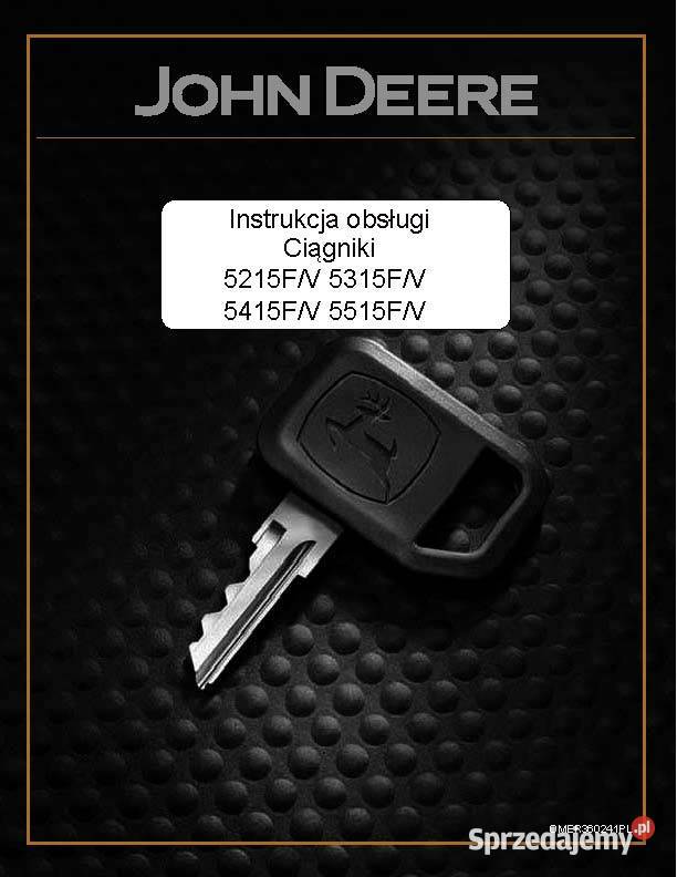 JD John Deere 631 651 661 Instrukcja obsługi Pozostałe wielkopolskie Szamotuły