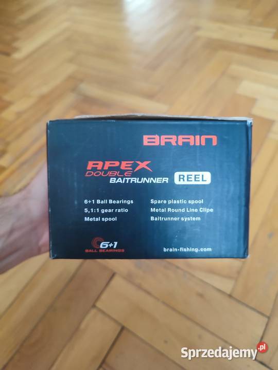 Kołowrotek Brain Apex Double Baitrunner z wolnym Gliwice