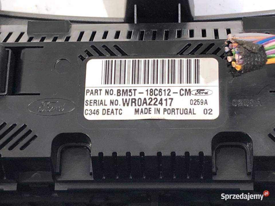 PANEL STEROWANIA NAWIEWU FORD FOCUS III