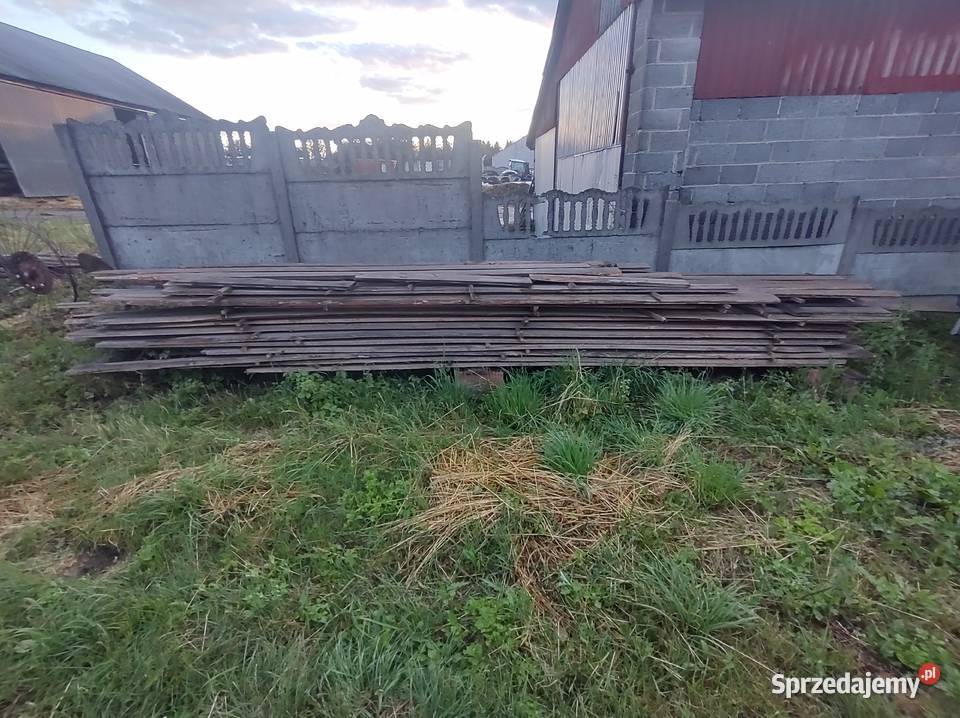 Sprzedam deski pozostałe z budowy Pilica