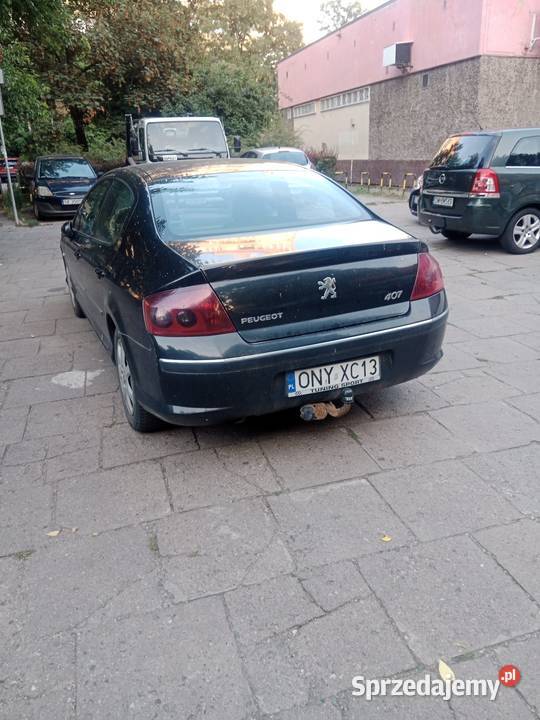Peugeot 407 16hdi Doinwestowane auto w 1600cm3 407 Wrocław