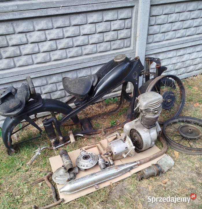 EMW r35 osiołek BMW r35 z 1952 roku dokumenty Radomsko