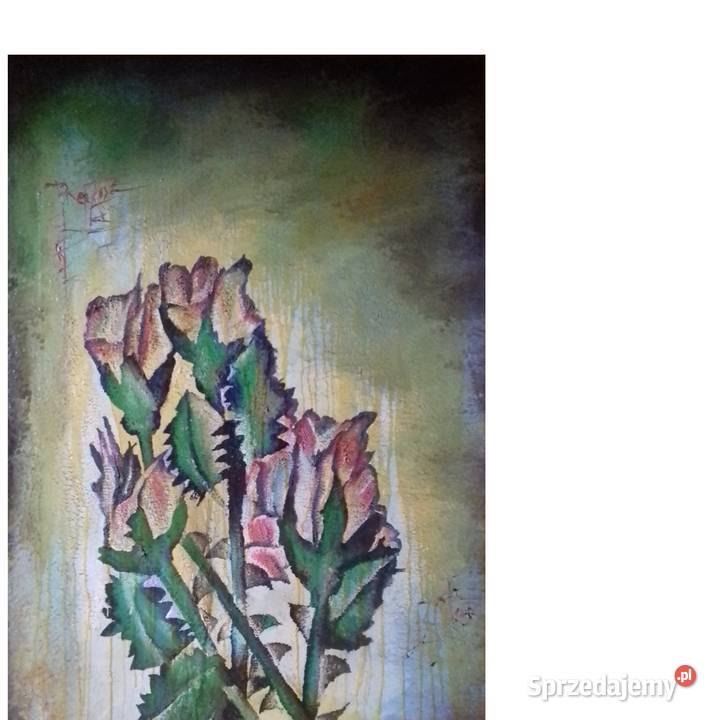 Egzotyczne Kolczaste Róże Esejowe Malarstwo