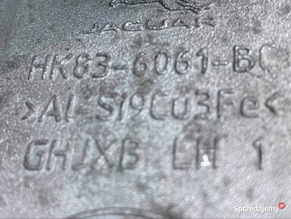 HK836061BC łapa poduszka silnika 30 tdv6 jaguar Rok produkcji 2016 Szczecin sprzedam