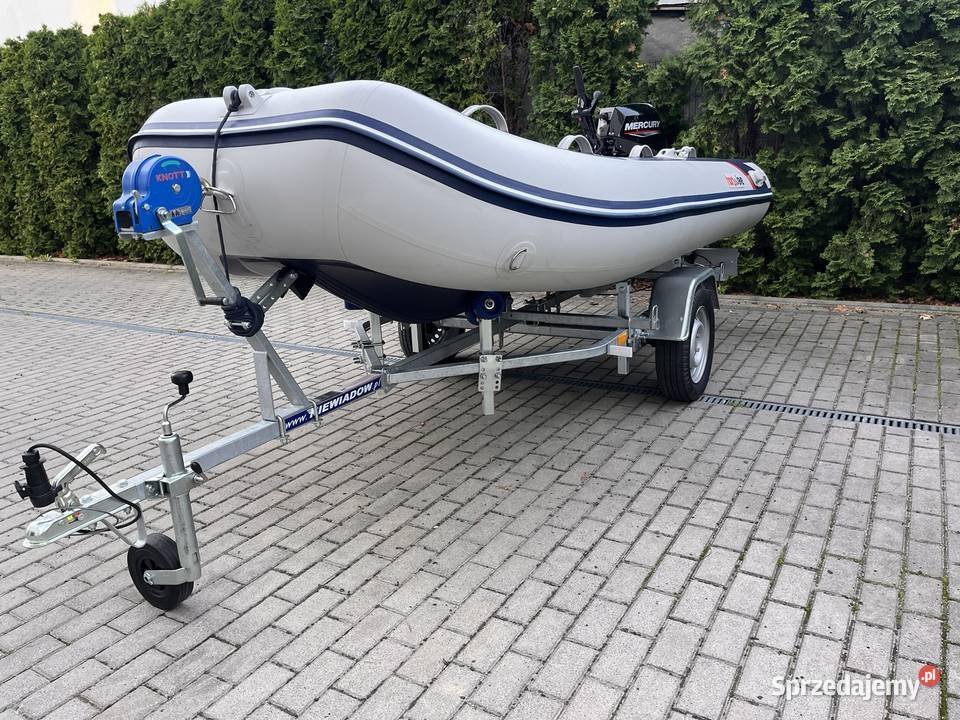 Ponton Honwave T35AE silnik Mercury F10E EFI 10 Łódź