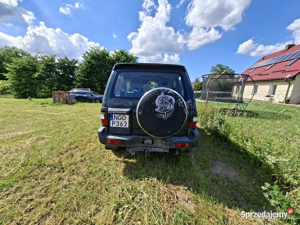 Mitsubishi pajero Siedlisko