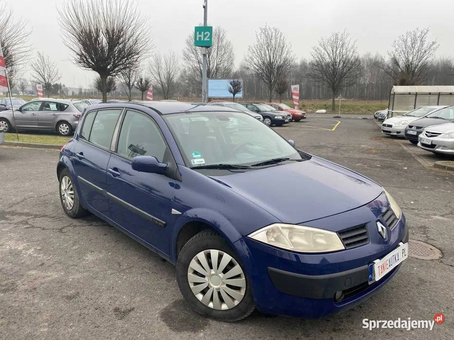 Renault Megane 16 Benzyna 2003 Klimatyzacja Łódź