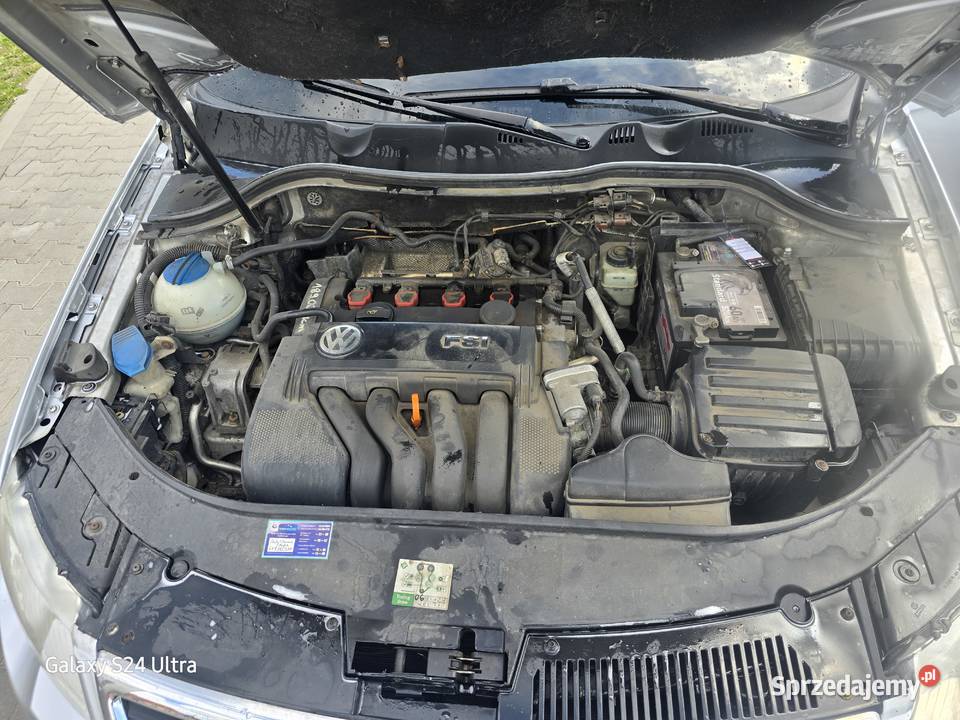 Passat B6 welurowa tapicerka