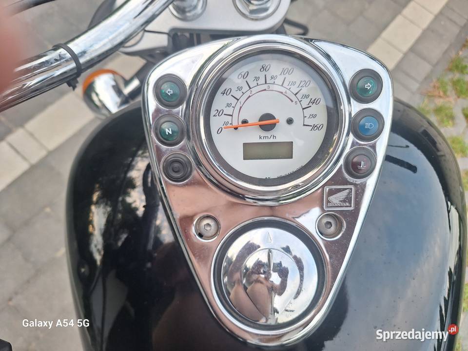 Motocykl Honda Shadow czarny lubelskie Lublin