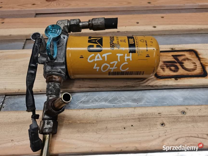 CAT TH 407 Adaptacja filtra hydrauliki sprzedam