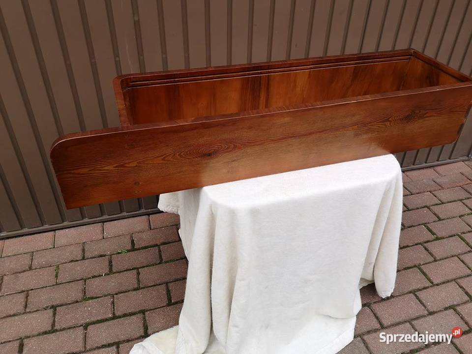 Półka Szafka Wisząca Witryna ARTDECO Orzech Meble Swarzędz