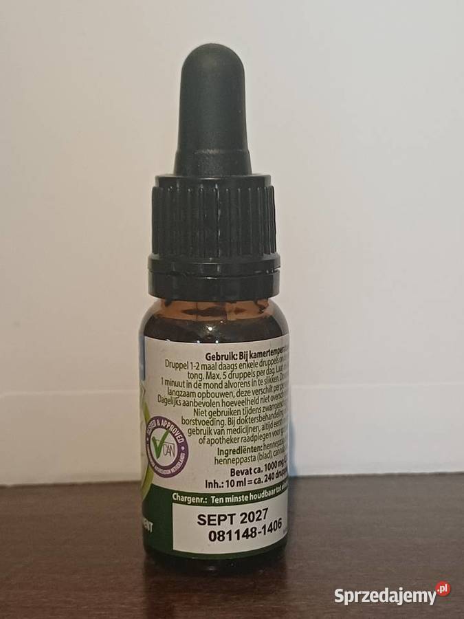 Jacob Hooy CBD Olej 10 10ml Łódź sprzedam