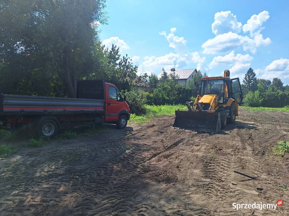 Usługi koparko ładowarkąprace ziemne