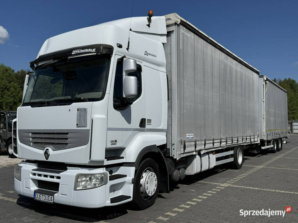 Renault Premium 380 DXi Euro 5 Firana 19 Palet Widełki sprzedam