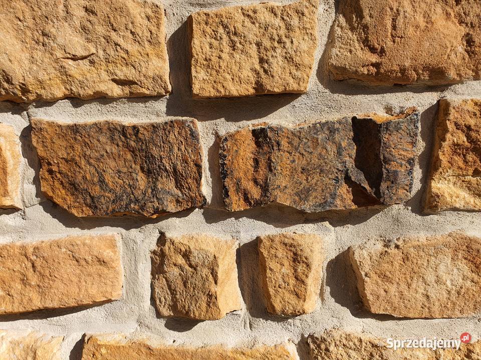 Kamień elewacyjny z piaskowca płytki na ściany Wielgomłyny sprzedam