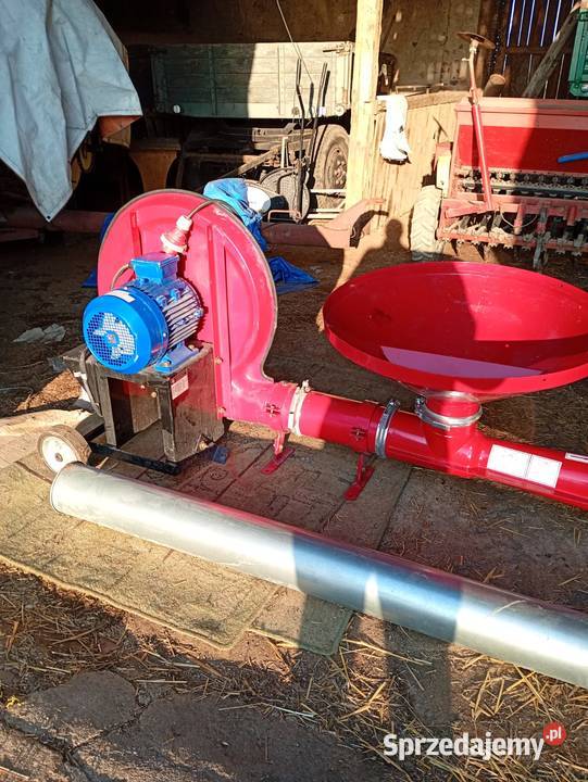 Dmuchawa przenośnik pneumatyczny tłoczący AUGUST Łaziska Górne