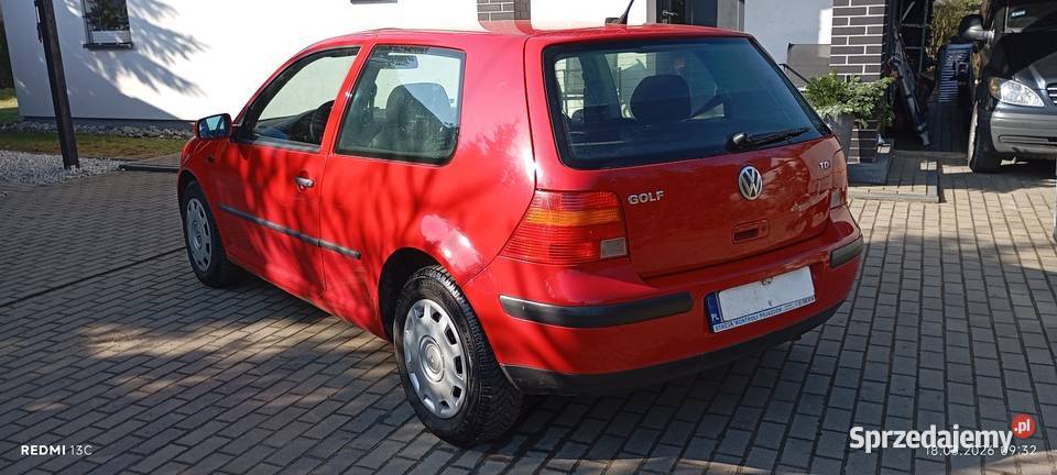 Volkswagen Golf 19Tdi Klimatronik Grzane fotele 297km Wałdowo Szlacheckie sprzedam