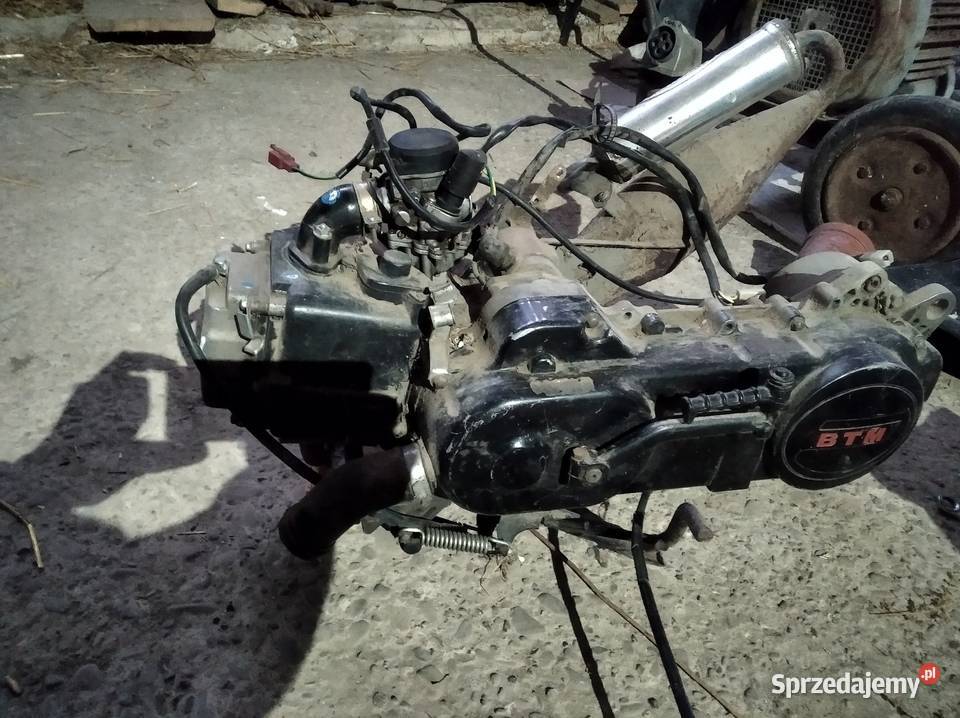 silnik do skutera 4t Barton 50cc Silniki i osprzęt małopolskie sprzedam