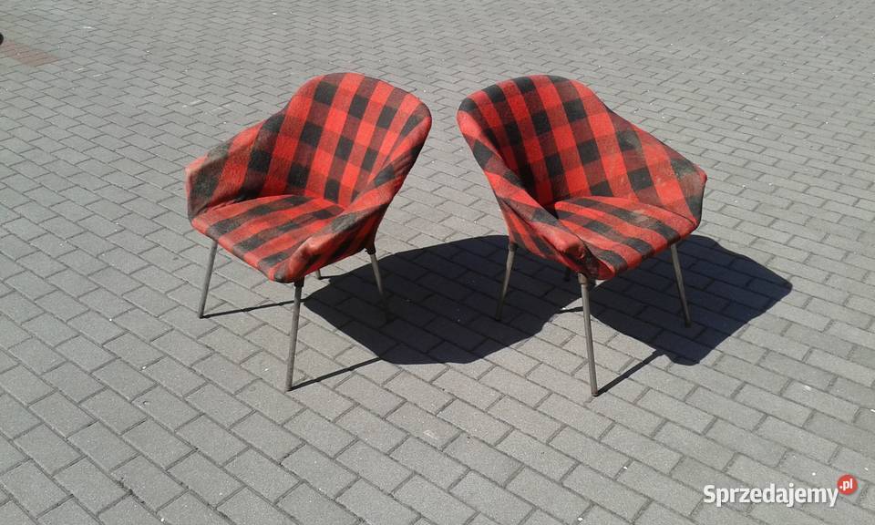 Fotel muszelka PRL Ewa Famed Zadziele design Gdynia
