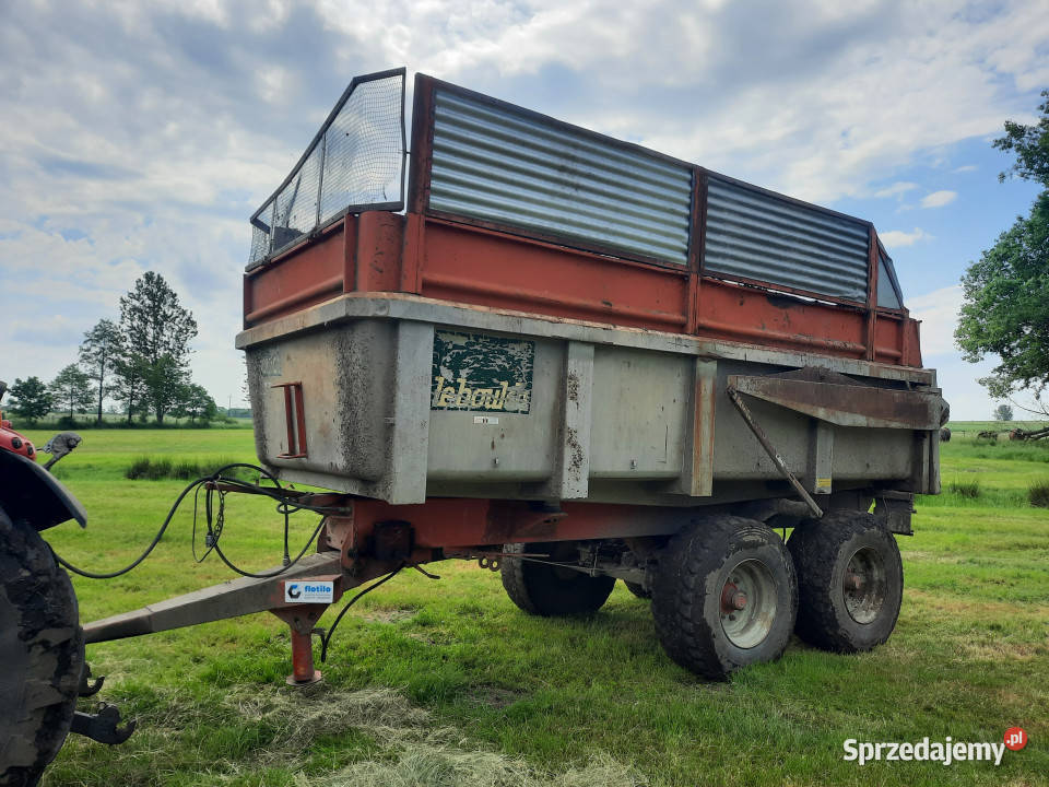 Przyczepa wywrotka LEBOULCH RB2120 12 ton 25 m3 Przyczepy rolnicze