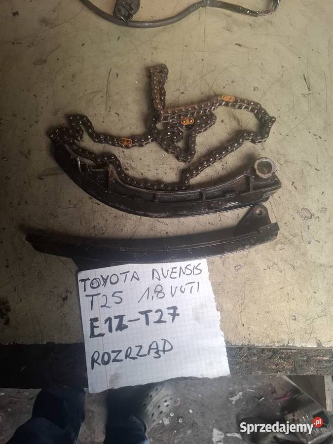 TOYOTA AVENSIS T25 18 VVTI E1Z rozrząd łańcuch Kielce