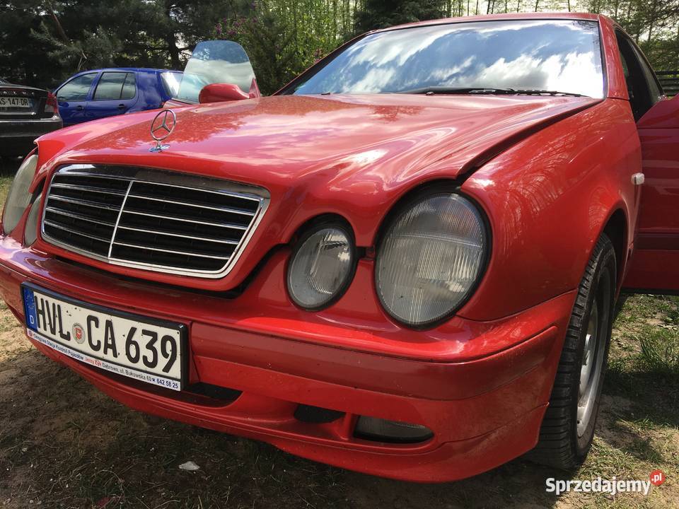 MERCEDES CLK W208 KOMPLETNY PRZÓD 586 Oświetlenie Pniewy sprzedam