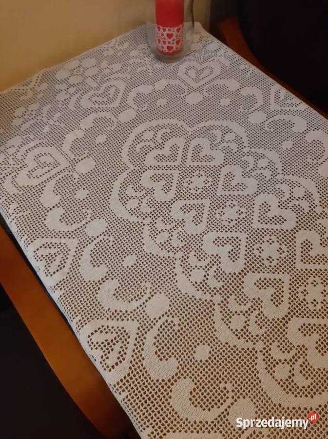 Obrus szydełkowy rękodzieło Częstochowa