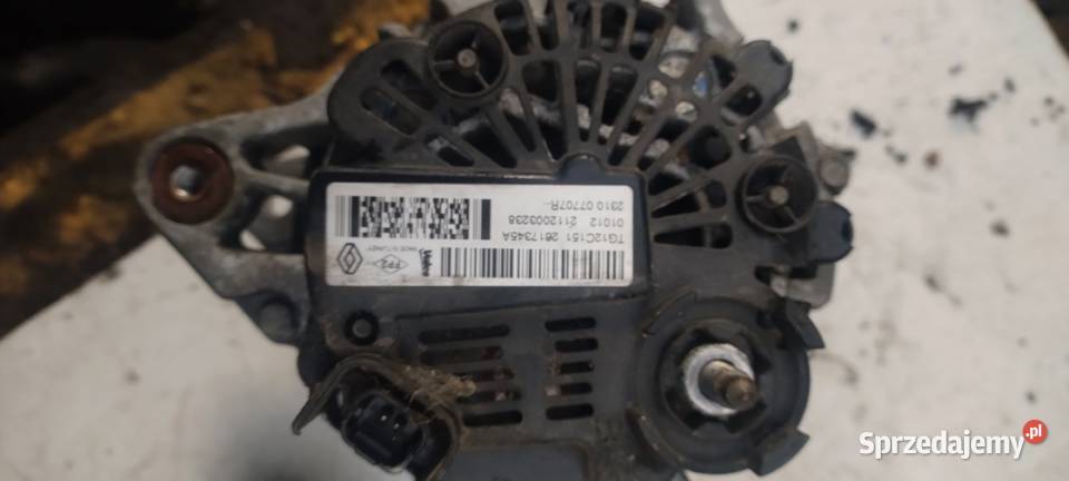 DACIA DUSTER I 15DCI rozrusznik alternator świętokrzyskie