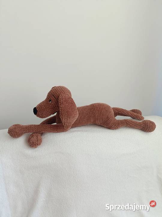Maskotka pies szydełko handmade