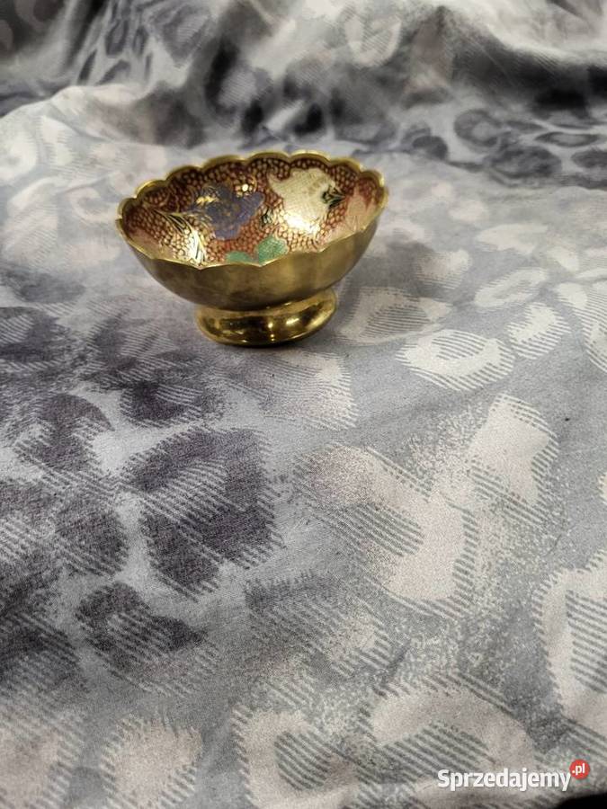 Naczynia świeczniki mosiężne i miedziane stare Częstochowa