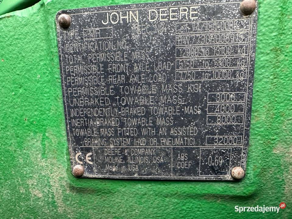 John Deere 7730 Stan