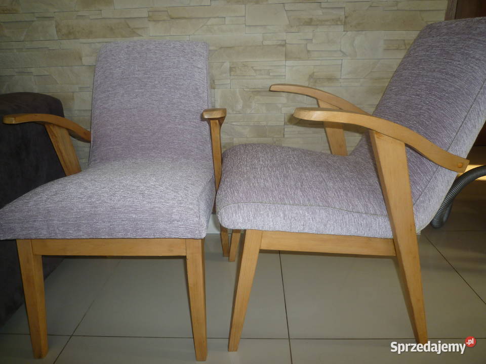 Fotele PRL Puchały wysyłka Ostrzeszów