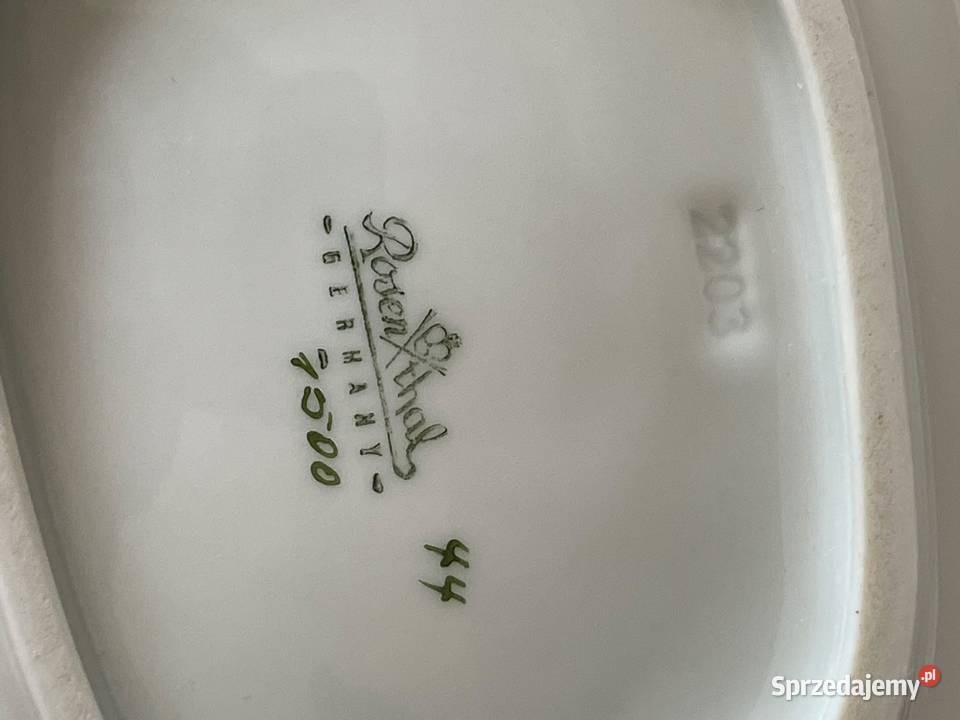 Puzderko porcelanowe mydelniczka Rosenthal Toruń